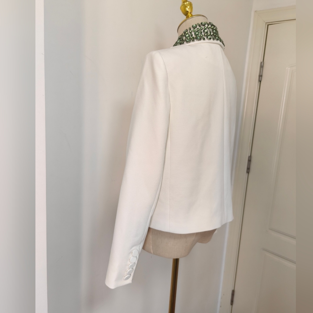 Final Sale Veronicas Beard Imogen Embellished Cropped Jacket - Picture 11 of 16